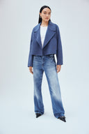Wool Cashmere Double-Faced Coat