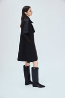 Quilted Cape Coat
