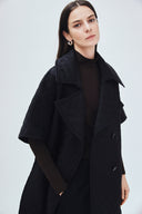 Quilted Cape Coat