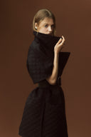 Quilted Cape Coat