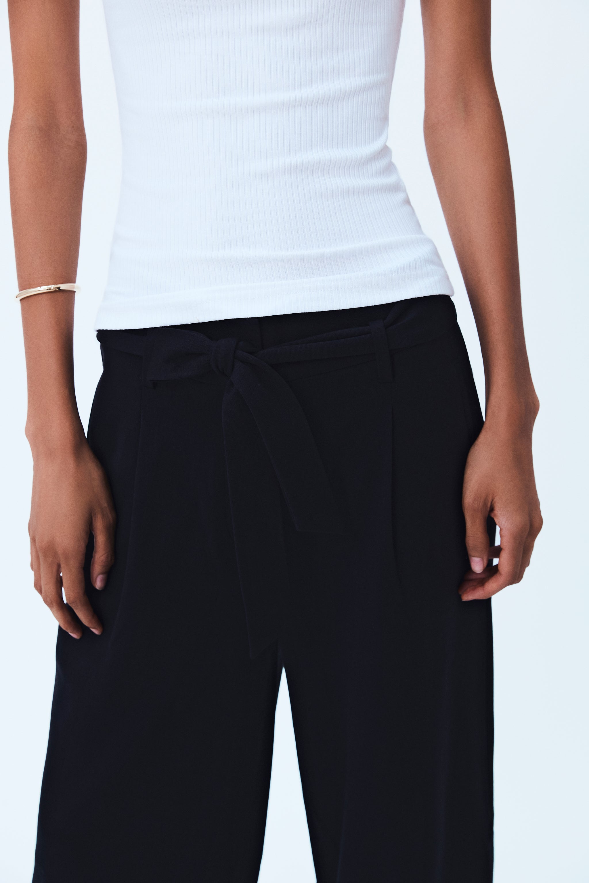 Ponte Pants Black