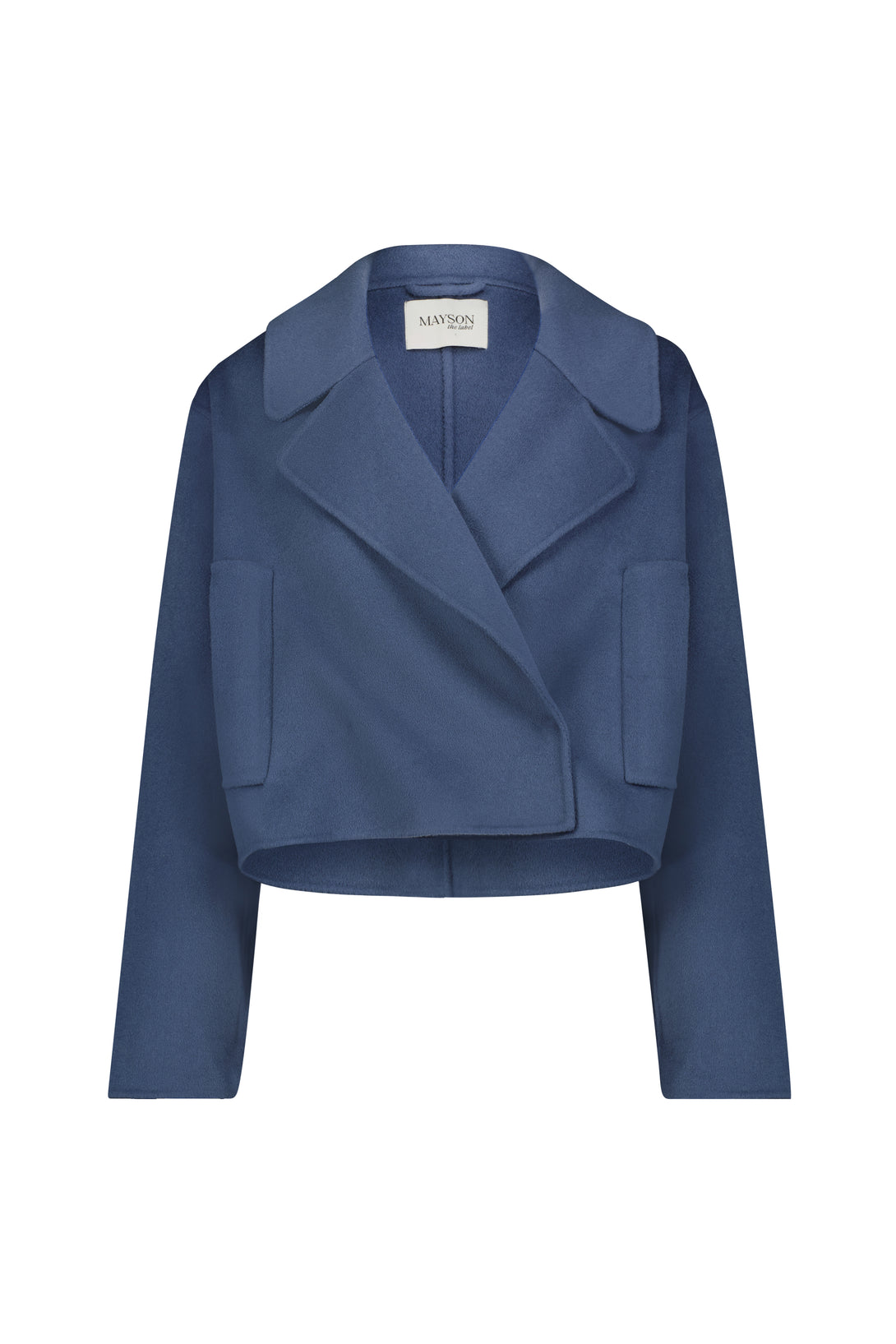 Wool Cashmere Double-Faced Coat