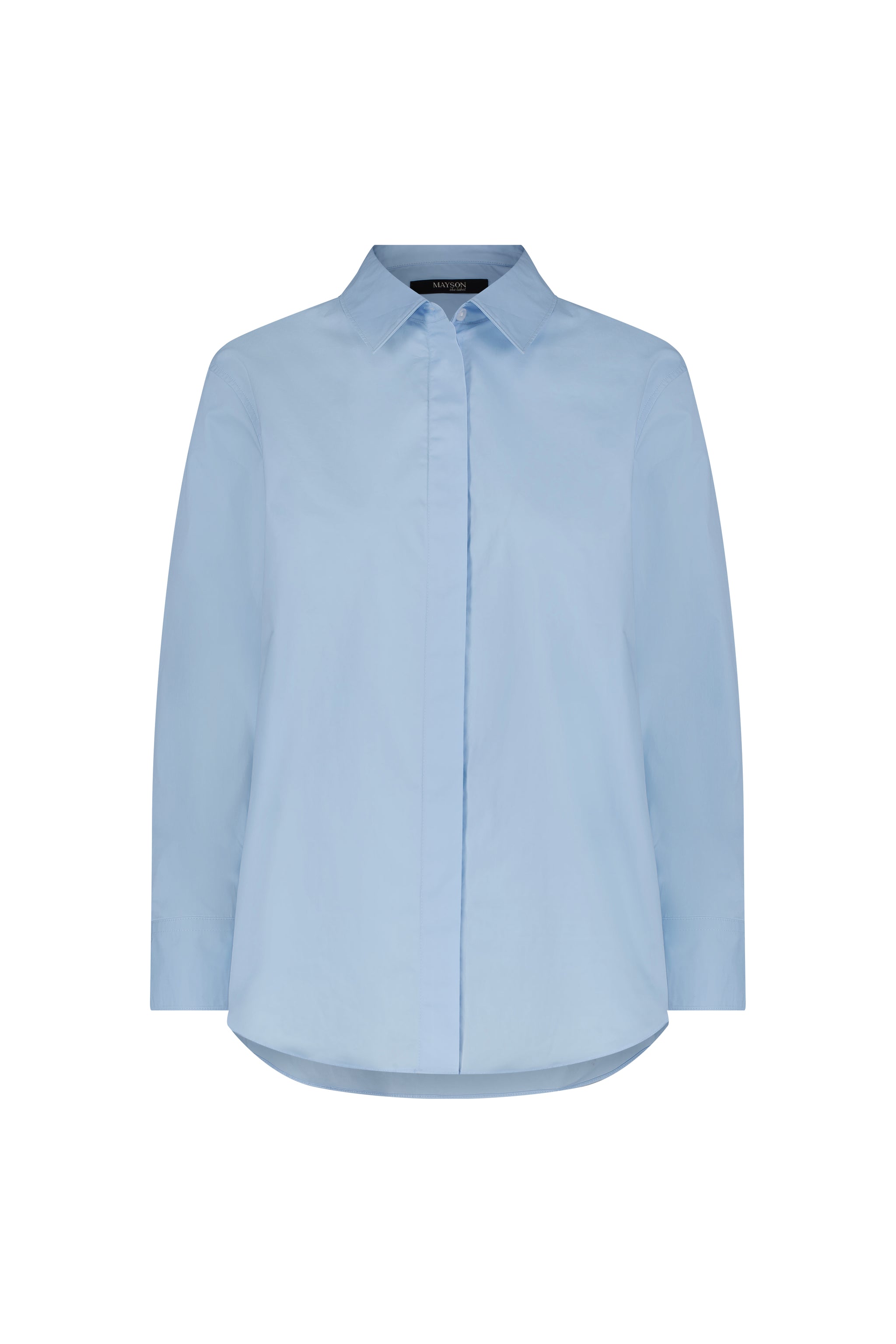 Classic Button Up Shirt French Blue