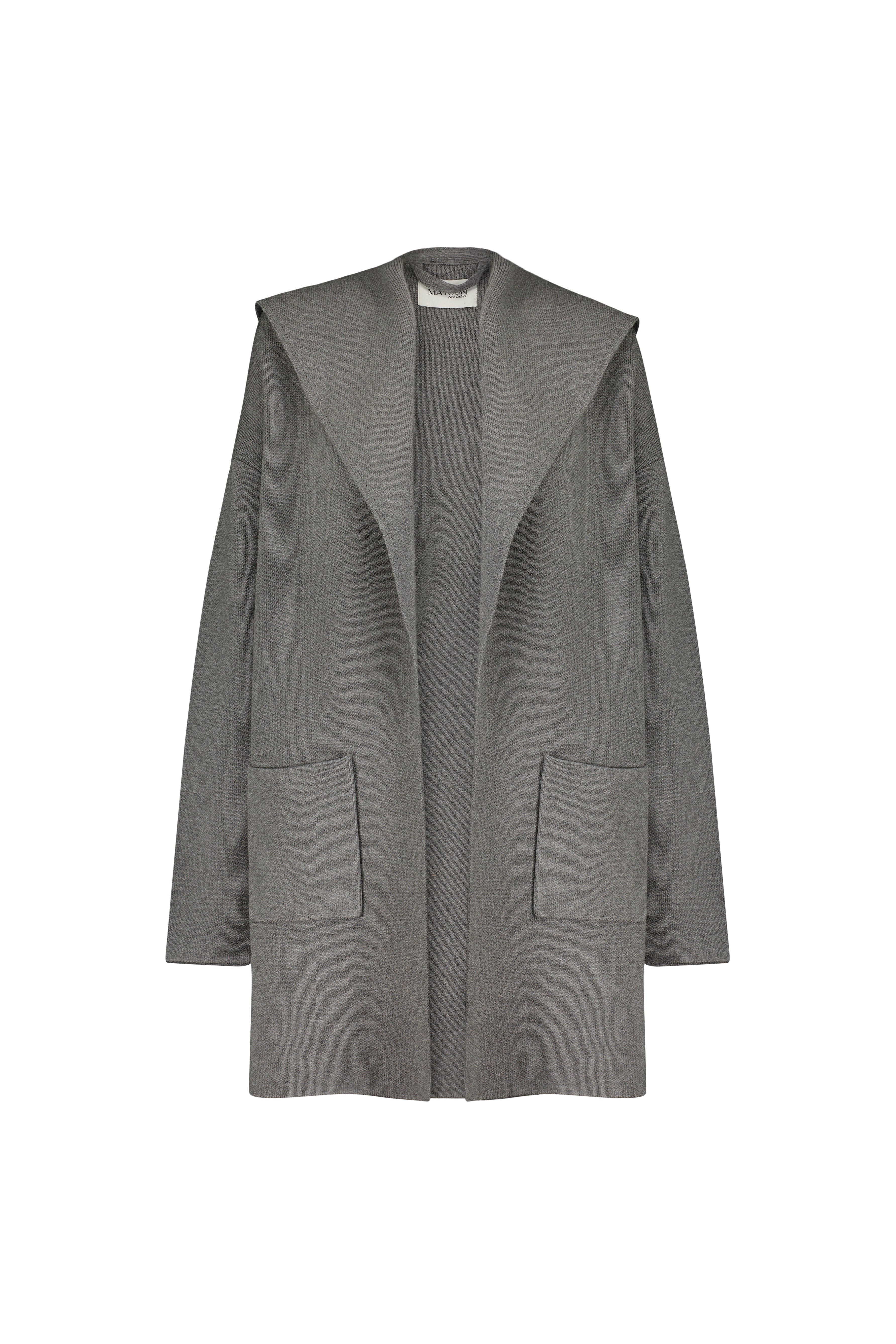 Shawl Collar Sweater Coat – MAYSON the label